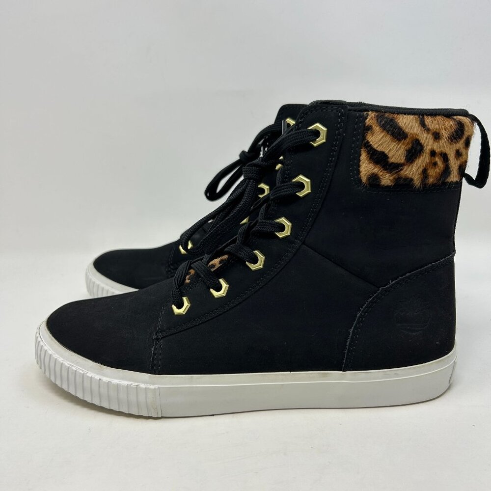 Timberland Skyla Bay 6" Nubuck High-Top Sneakers Lace-Up  Womens  Size 7.5 US